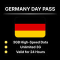 Germany Day Pass – 3GB
